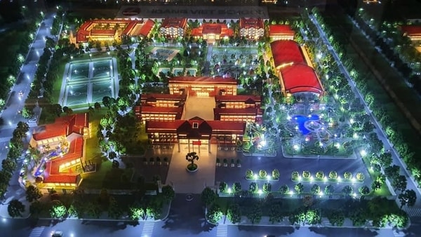 Dự án Trường học Hoàng Việt Tp Buôn Ma Thuột - Tỷ lệ: 1/250